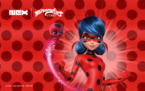 Nex and Miraculous Corp partner up for a new game based on the hit animated TV Series Miraculous™ - Tales of Ladybug and Cat Noir (Photo: Business Wire)