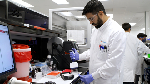 Guardant Health在其位于加州帕洛阿尔托和红木城的实验室处理精准肿瘤测试。（照片：美国商业资讯）