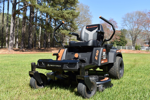 original YARD FORCE® Unveils the Revolutionary ZTR Riding Mower with 100Amp Hour Lithium Iron Phosphate dedicated battery. YARD FORCE® is revolutionizing the mowing experience with the launch of its latest Zero Turn Radius (ZTR) mower. Featuring a dedicated lithium iron phosphate battery permanently attached inside the mower rear housing engineered to last up to 5 times longer than traditional lithium-ion batteries by achieving more cycles per charge. This innovative addition to their robust line of garden machinery is designed to offer homeowners and lawn care enthusiasts unprecedented convenience, efficiency, and run-time. (Photo: Business Wire)