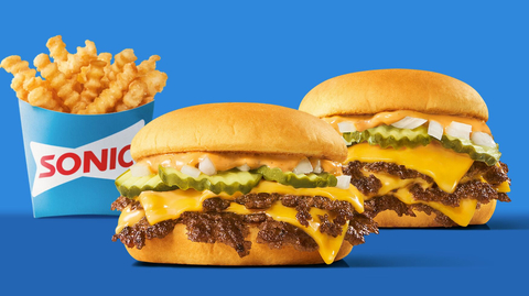 Introducing Your New Favorite Cheeseburger: The SONIC Smasher – A Premium Cheeseburger at a Fast-Food Price. (Photo: Business Wire)