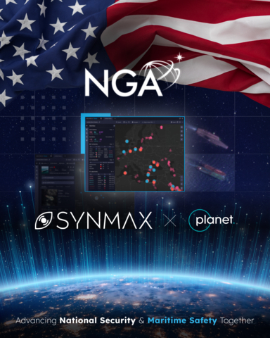 SynMax's maritime domain awareness platform, Theia, has been awarded a pilot project for maritime automated analytics from the US National Geospatial-Intelligence Agency (NGA). (Photo: Business Wire)