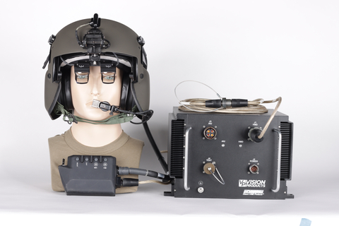 original Vision Products' A3RO Head Mounted Display for Rotorcraft Pilotage (Photo: Business Wire)