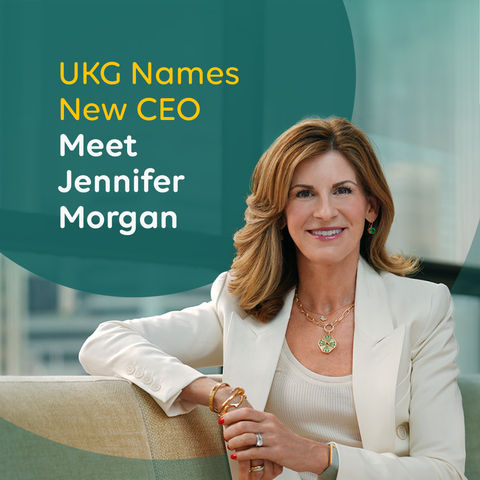 Enterprise software industry leader and former Co-Chief Executive Officer of SAP Jennifer Morgan has been appointed CEO of UKG. (Photo: Business Wire)