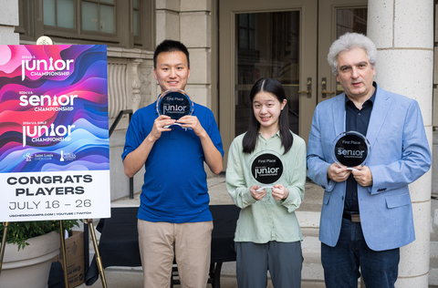 Alice Lee, Christopher Yoo and Vladimir Akopian Crowned Winners in U.S. Girls, Junior and Senior Chess Championships in Saint Louis (Photo: Business Wire)