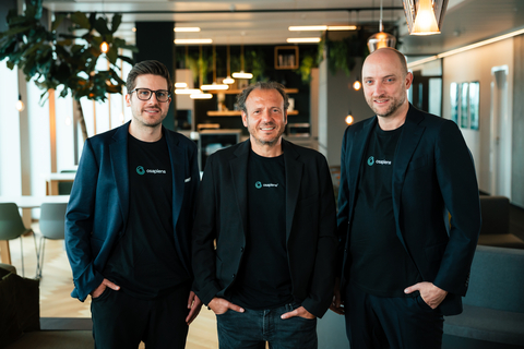 osapians co-founders, from left: Matthias Jungblut, Alberto Zamora, Stefan Wawrzinek (Photo: Business Wire)