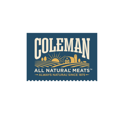 Coleman All Natural Meats Logo