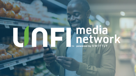 UNFI recently launched its UNFI Media Network (UMN) for independent and regional grocery retailers across the United States. UMN combines UNFI's expansive scale and breadth of supplier offerings with Swiftly's advanced technology platform, personalization engine, closed-loop reporting, and analytics capabilities. It brings retail technology solutions to UNFI's extensive network of more than 30,000 retail customer locations and approximately 11,000 brand partners, to help them compete in an increasingly digital-first world. (Graphic: Business Wire)