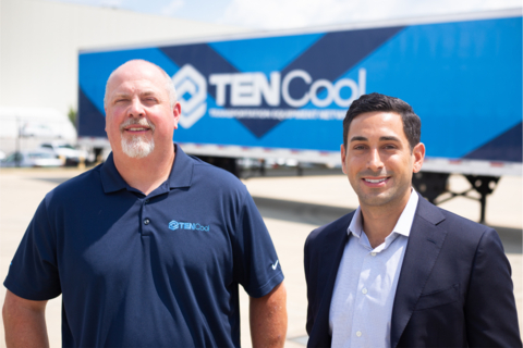 Don White, Vice President of TEN Cool Equipment Design & Implementation, and Corey Eisen, Vice President of TEN and TEN Cool. (Photo: Business Wire)