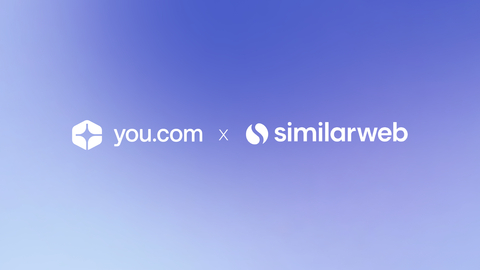 Under this collaboration, Similarweb employees will use You.com’s AI Assistants to boost productivity in sales and marketing, and You.com will use Similarweb to augment market analysis and research. (Graphic: Business Wire)