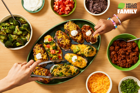The HelloFresh Family menu makes mealtime more delicious and convenient with new meal concepts designed to help families. (Photo: Business Wire)