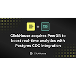 ClickHouse rileva PeerDB per rafforzare le analisi in tempo reale con l'integrazione CDC di Postgres