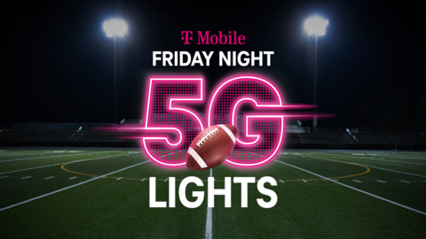 Con 'Friday Night 5G Lights' y la ayuda de Gronk, El Un-carrier celebra su histórico lanzamiento en las áreas rurales del país, ofreciendo una plataforma para que los pequeños pueblos del país demuestren su espíritu comunitario y compitan por una increíble renovación. Además del premio mayor de $2 millones, T-Mobile otorgará $25,000 a 16 high schools finalistas y $5,000 a 300 durante el período de participación en la competencia para apoyar los programas de fútbol americano en todo el país. (Graphic: Business Wire)