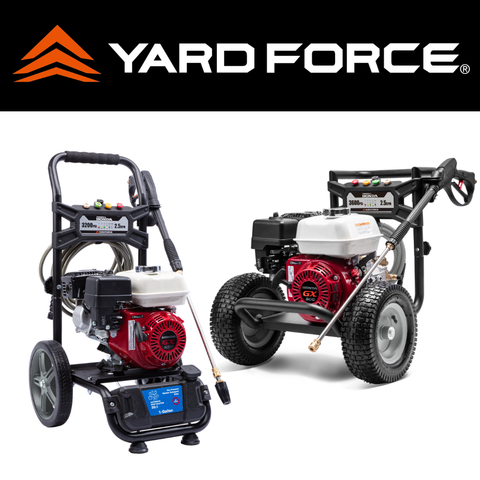 Yard Force®, a leader in innovative outdoor power equipment, is excited to announce the release of their new line of premium pressure washers, powered by the renowned reliability of Honda branded engines. The introduction of the YF3600-H and YF3200-H models offering powerhouse performance coupled with a commitment to quality. (Photo: Business Wire)