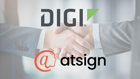 Digi International and Atsign Collaborate to Secure Industry 4.0 with NoPorts on Digi IX40 Cellular Routers (Graphic: Business Wire)