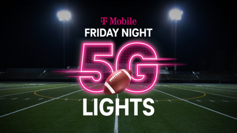 With ‘Friday Night 5G Lights,’ the Un-carrier, with help from Gronk, is celebrating its historic rollout in rural America, providing a platform for small-town America to showcase its community spirit and compete for a game-changing upgrade. In addition to the $2 million grand prize, T-Mobile is awarding $25,000 to 16 finalists and giving $5,000 to 300 high schools throughout the competition's entry period to support football programs nationwide. (Graphic: Business Wire)