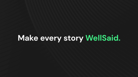 WellSaid unveils new features, including verbal cues, phonetic respellings, and enhanced security. (Photo: Business Wire)