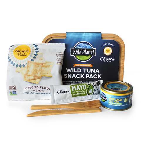 Wild Planet Launches Limited Edition Wild Tuna Snack Pack in Collaboration with Simple Mills & Chosen Foods (Photo: Business Wire)