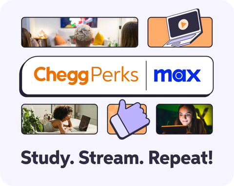 Chegg expands its Perks program adding Max with Ads plan for qualifying U.S. Chegg Subscribers (Graphic: Business Wire)