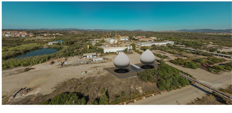 Energy Vault and Carbosulcis Announce 100MW Hybrid Gravity Energy Storage Project to Accelerate Carbon Free Technology Hub at Italy’s Largest Former Coal Mining Site in Sardinia (Photo: Business Wire)