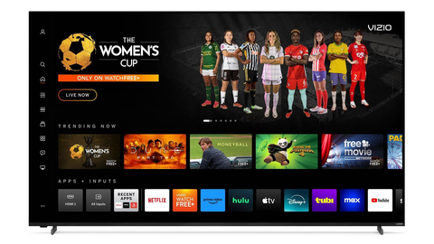 The Women's Cup Live Sports Tournament Comes Exclusively to VIZIO WatchFree+ (Graphic: Business Wire)
