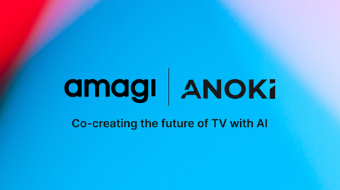 Amagi partners with Anoki to accelerate the growth of contextual advertising for free ad-supported streaming TV (FAST), supercharging an era of AI transforming the CTV industry. (Graphic: Business Wire)