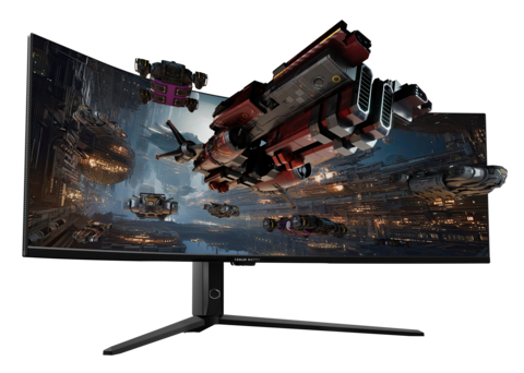 Cooler Master introduces GP57ZS, a high-performance 57-inch curved monitor. (Photo: Business Wire)