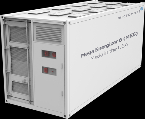 New Microvast ME6 Energy Storage Container (Photo: Business Wire)