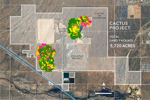 FIGURE 4: Cactus Project Mineral Resources (Graphic: Business Wire)