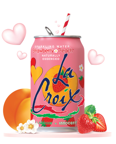 LaCroix Strawberry Peach - Delightful Sips of Bliss! (Photo: Business Wire)