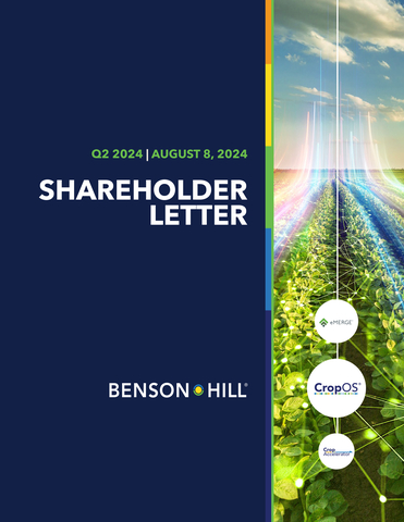 Benson Hill Q2 Shareholder Letter