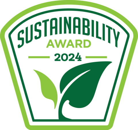 Business Intelligence Group has named Güntner a recipient of its 2024 Sustainability Leadership Award. (Graphic: Business Wire)