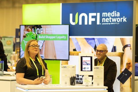 UNFI's recently launched UNFI Media Network (UMN), powered by Swiftly was featured prominently. Retail media networks have shown to be highly precise and effective advertising platforms for both suppliers and retailers, and consumers have shown willingness to embrace these new platforms. (Photo: Business Wire)