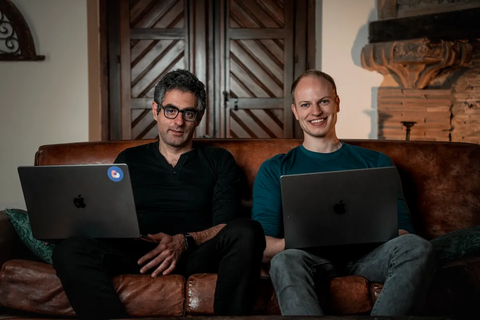 Bardeen co-founders Artem Harutyunyan and Pascal Weinberger (Photo: Business Wire)