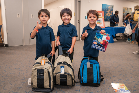 Henry Schein's “Back to School” event at the Company’s worldwide headquarters in Melville, N.Y. (Photo: Business Wire)