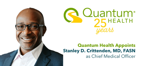 Quantum Health appoints Dr. Stanley Crittenden as new Chief Medical Officer. (Photo: Business Wire)