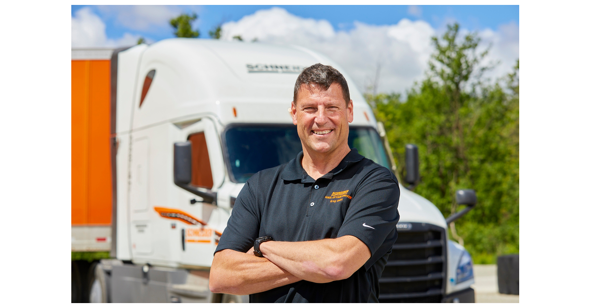 Longtime Schneider driver achieves remarkable milestone of five million safe miles