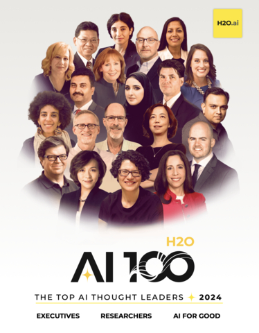 H2O AI 100 Leader List 2024 (Photo: Business Wire)