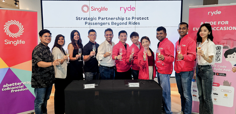 Ryde and Singlife forge strategic partnership to protect passengers beyond journeys