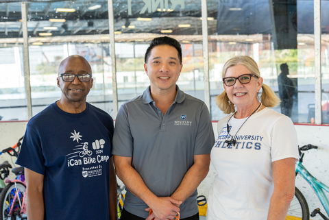 Pictured: Ronald Johnson, Westcliff Career Services Advisor; Dr. Anthony Lee, Westcliff President and CEO; Amy DiBello, Westcliff Director of Alumni Affairs & Career Services (Photo: Business Wire)