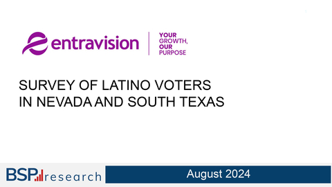 2024  Nevada and South Texas Survey of Latino Registered Voters.