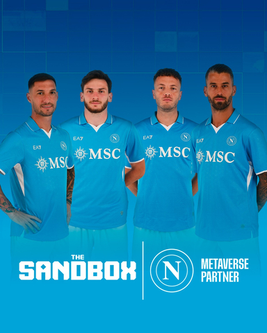 Leonardo Spinazzola, Frank Zambo Anguissa, Amir Rrahmani, and Matteo Politano from SSC Napoli (Graphic: Business Wire)