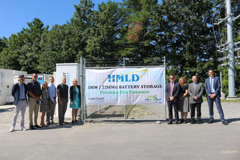 Massachusetts electeds cut ribbon on new Holden energy project (Photo: Business Wire)