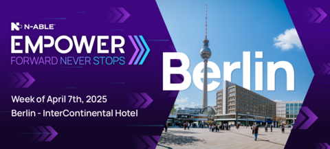 N-able Announces Partner Conference Empower 2025 in Berlin (Photo: Business Wire)