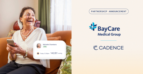 BayCare and Cadence partner to provide proactive and preventive health care to seniors with chronic conditions throughout Florida’s Tampa Bay and West Central regions. (Photo: Business Wire)