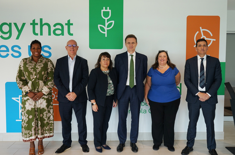 Pictured (left to right): Kay Johnson, John O'Neil, Raquel Mercado, Pedro Azagra, Tina Ullmann, and Ignacio Estella (Photo: Business Wire)