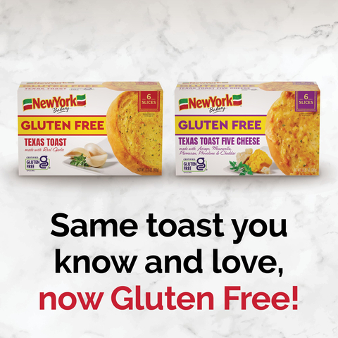 New York Bakery Gluten Free Texas Toast is certified gluten-free and produced in a dedicated gluten-free facility. (Photo: Business Wire)