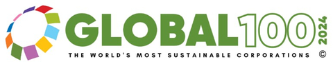 Global 100 2024 - The World's Most Sustainable Corporations (Graphic: Business Wire)