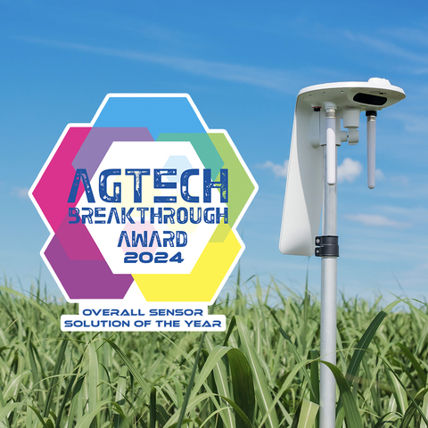 Arable Mark 3 Named ‘Overall Sensor of the Year’ by AgTech Breakthrough (Graphic: Business Wire)