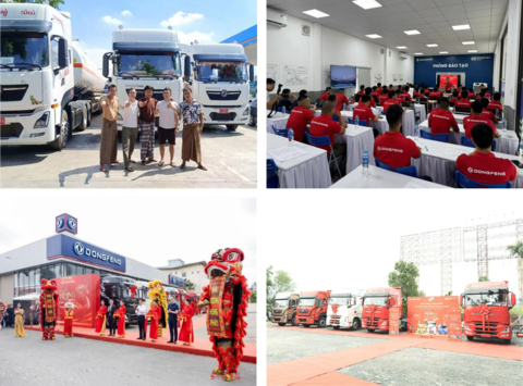 Dongfeng Conducted Pre-sales Training and Customer Delivery Ceremony in ASEAN Market (Photo: Business Wire)