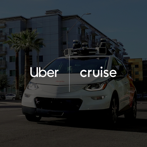 Uber and Cruise to deploy autonomous vehicles on the Uber platform (Graphic: Business Wire)